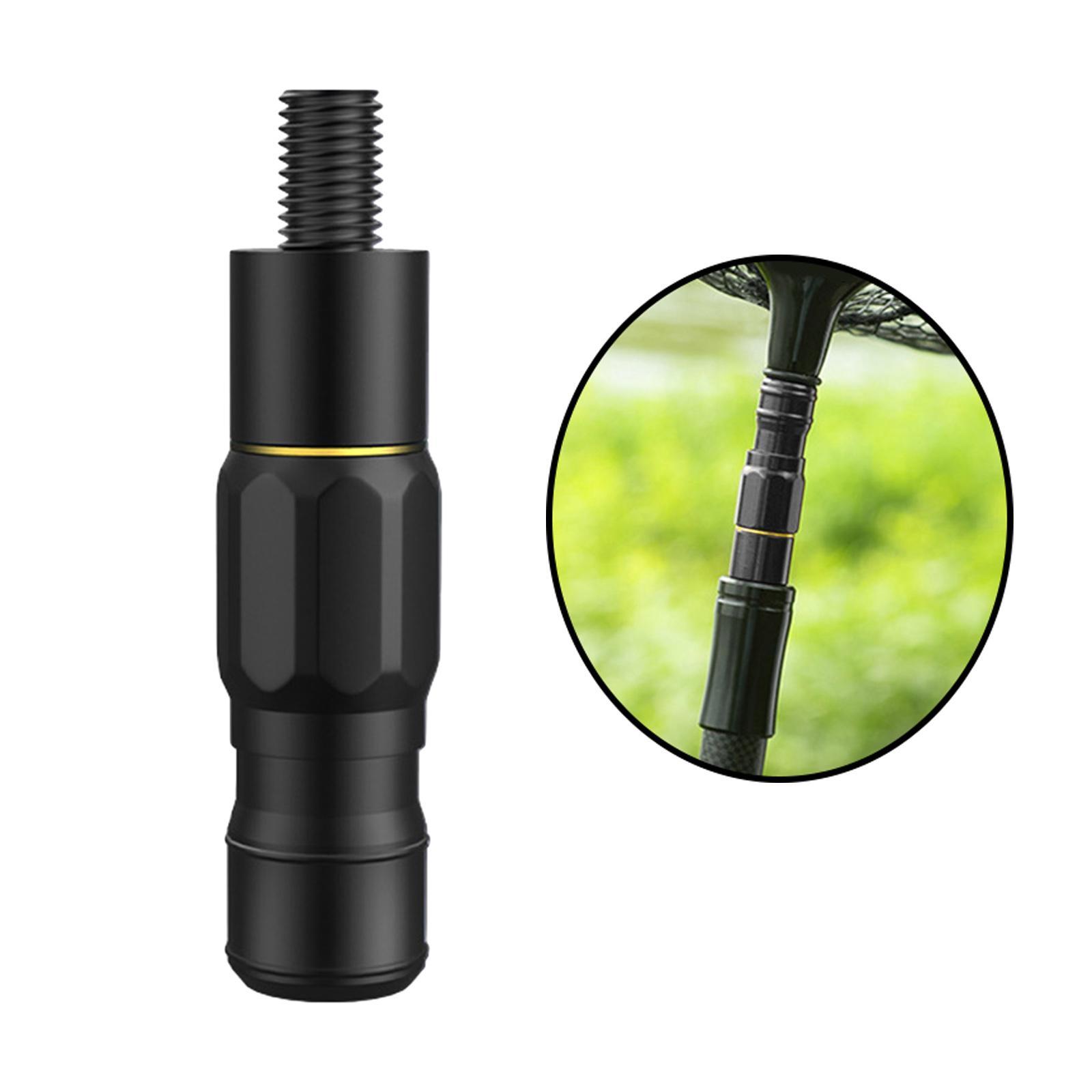 Connector, Rod Part Landing Net of Head Adapter Rod Connector for Saltwater