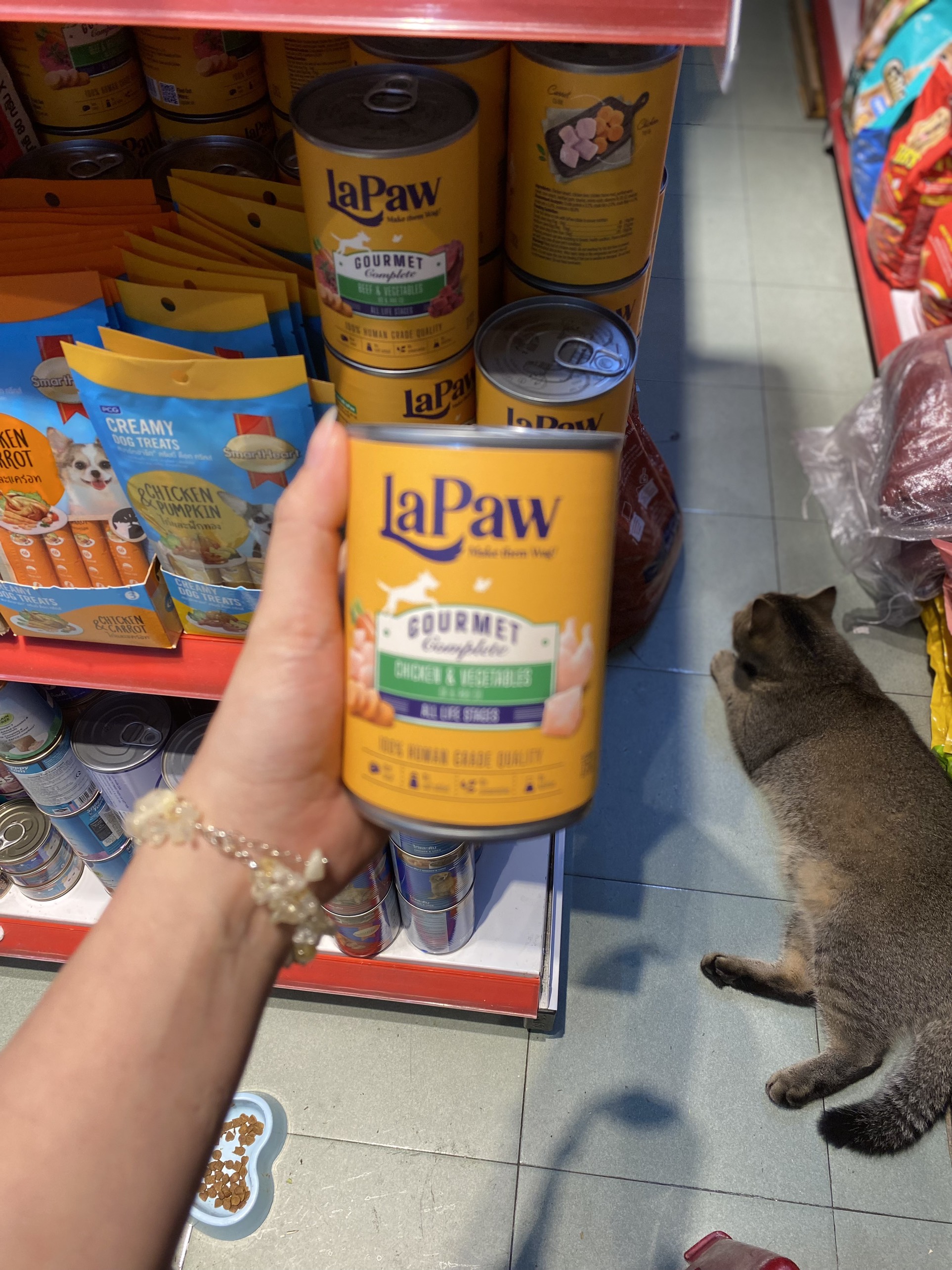 PATE NHUYỄN DÀNH CHO CHÓ LAPAW GOURMET LON 375G - Miepetshop