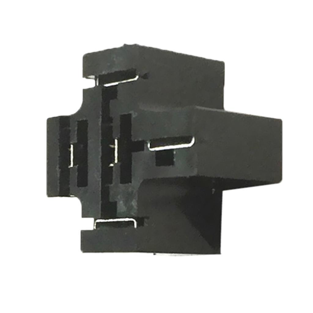40A Car Relay Socket Holder 5Pins Connector 6.3mm Terminals