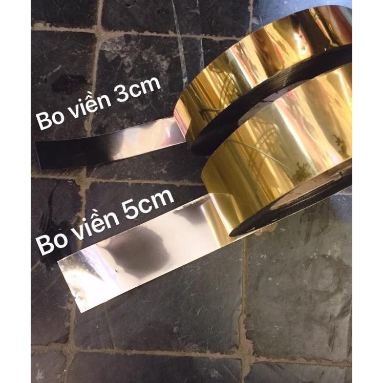 Bo viền tráng gương cuộn 5cm x5m , có keo dính sẵn