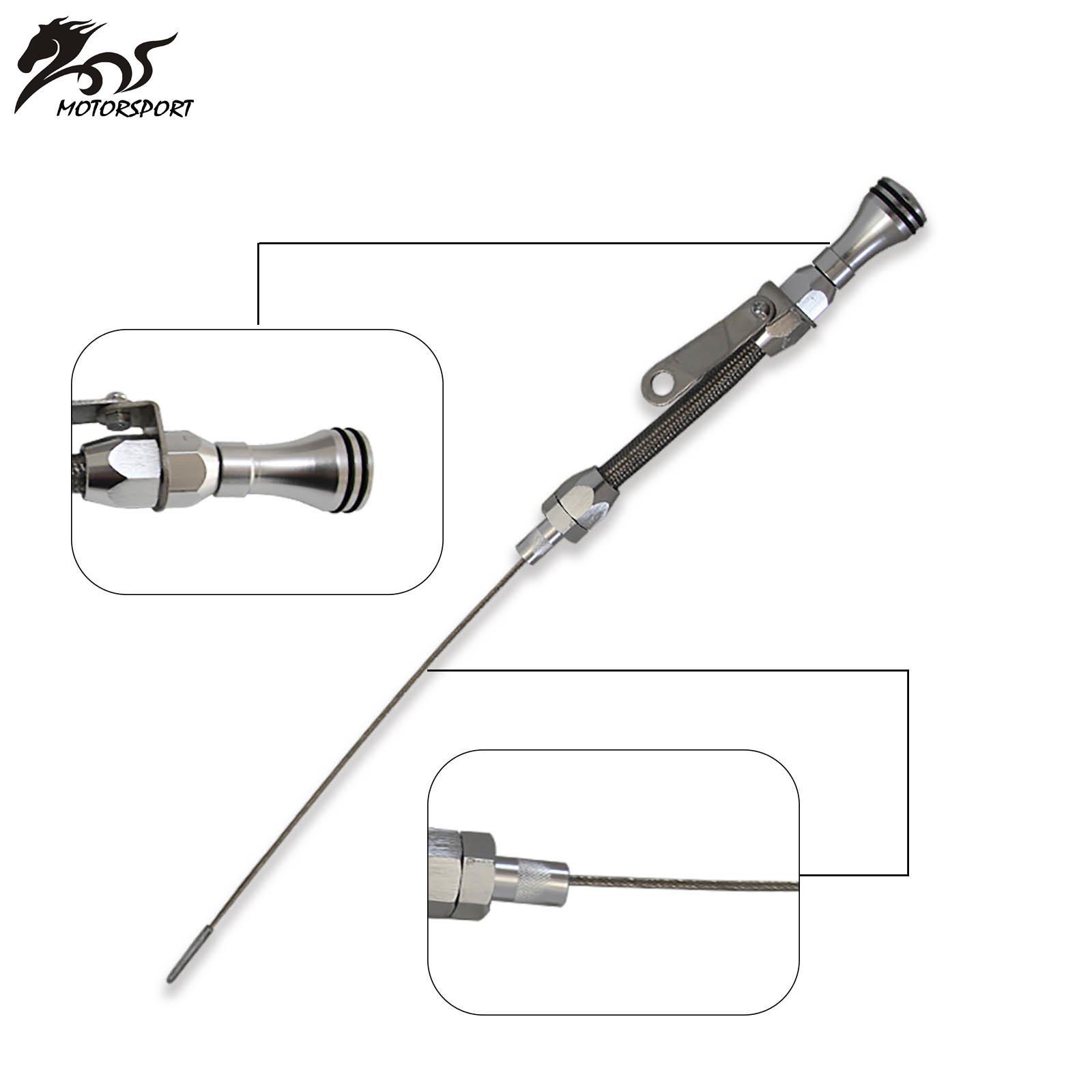 Oil Level Dipstick Stainless Braided Dipstick for Sbc 283 Quality