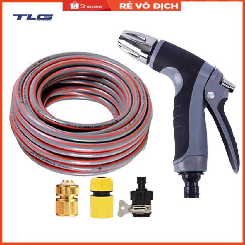 Bộ dây và vòi xịt rửa xe tưới cây tăng áp 7-10M 206817