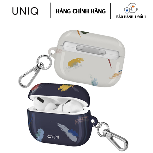 Ốp Lưng Cho Airpods Pro UNIQ Coehl Reverie Chống sốc Thanh lịch, sang trọng - Hàng Chính Hãng