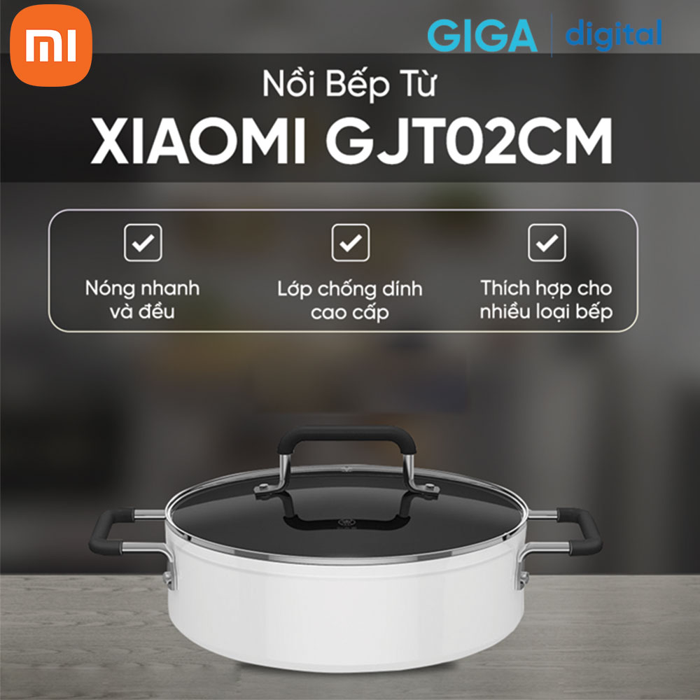 Nồi/Xoong bếp từ Xiaomi MiJia GJT02CM - Hàng Chính Hãng