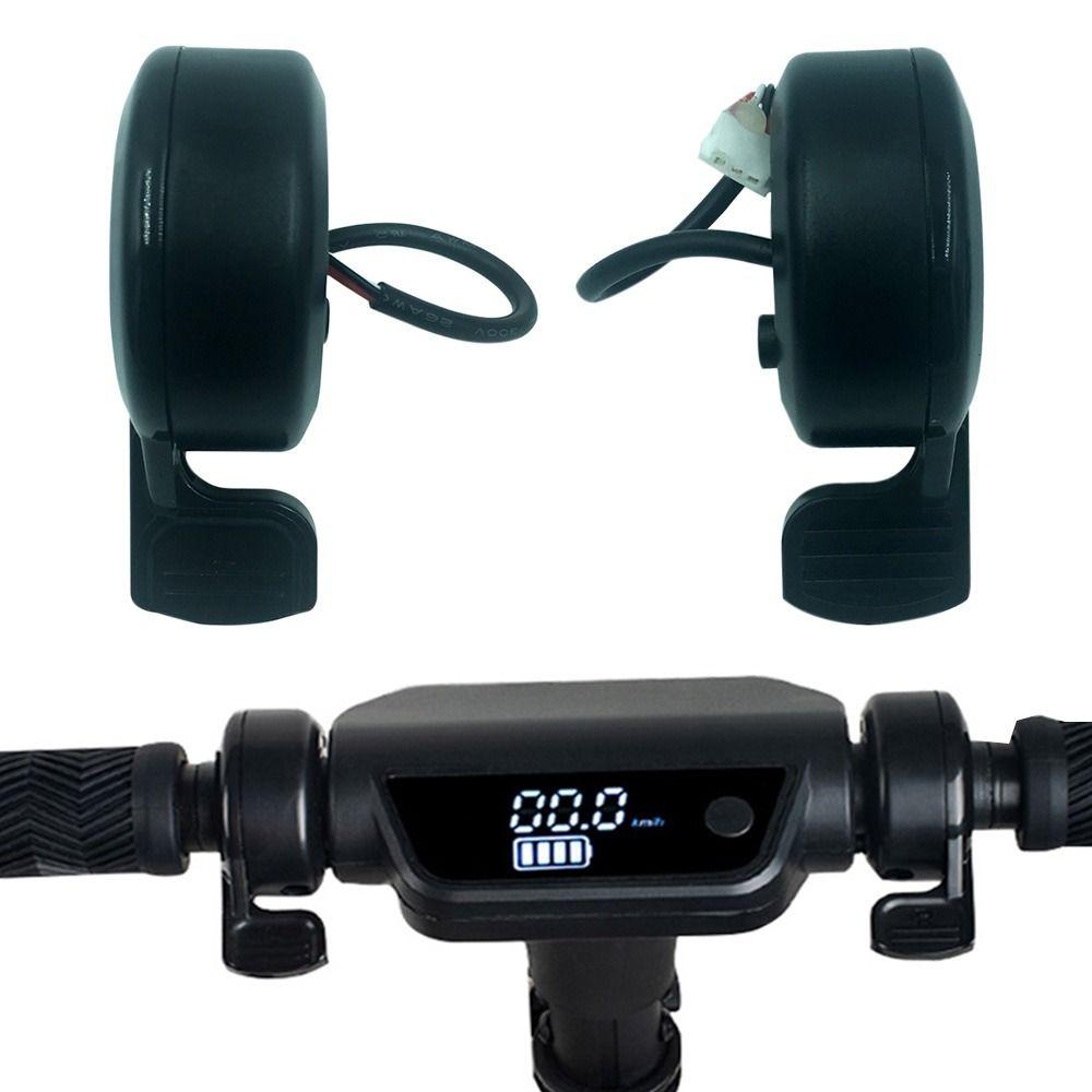 Xe Điện Ngón Tay Cái Tay Ga Ebike Tay Cầm Ngón Tay Cái Ga Thống Đốc Cho X8 Pro 24V 36V 48V Xe Tay Ga Máy Gia Tốc Phụ Kiện Color: Set