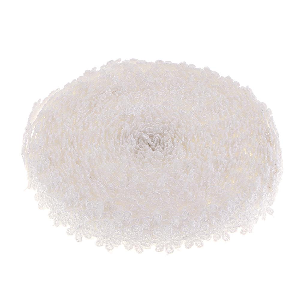 Embroidery Applique - 3D Lace Applique Sewing Crafts Wedding Dress Skirts Fringe pillow cover embroider Ribbon Trims