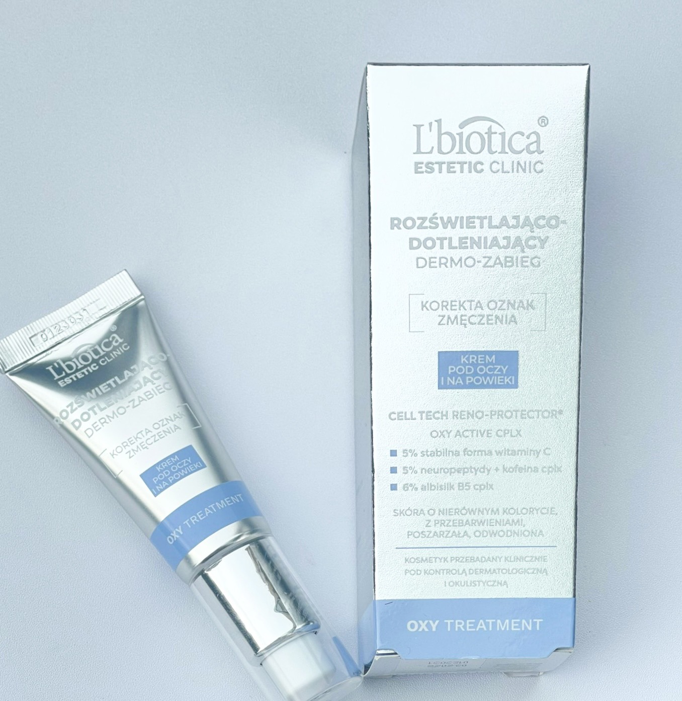 Kem dưỡng da mắt giảm thâm L'biotica Estetic Clinic Oxy