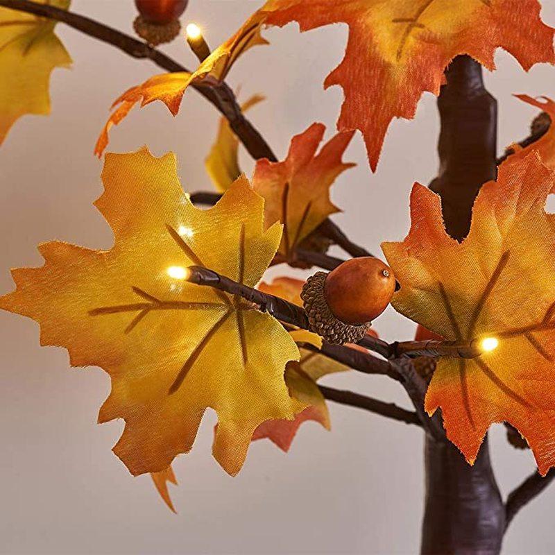 Đèn Led 24 Bóng Hình Cây Thông Trang Trí Giáng Sinh