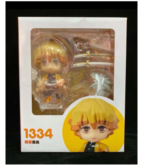 Mô hình Khớp Chibi Zenitsu chibi Demon Slayer Kimetsu no Yaiba