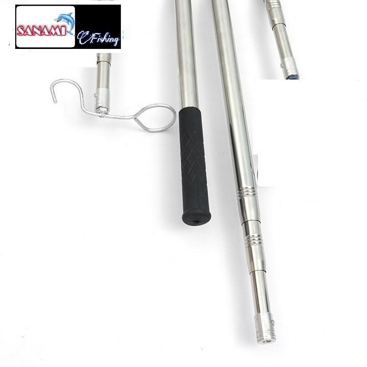 Sào Cá INOX Đa Năng Sào Chim Sào Phơi Đồ Đủ Size Chuyên Bẫy Chim Làm Cán Vợt,Cán Liềm 4m đến 7m S-1