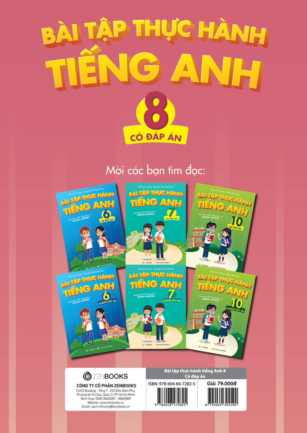 Sách - Bài Tập Thực Hành Tiếng Anh 8 (Có Đáp Án - Dùng Kèm SGK Tiếng Anh Global Success)