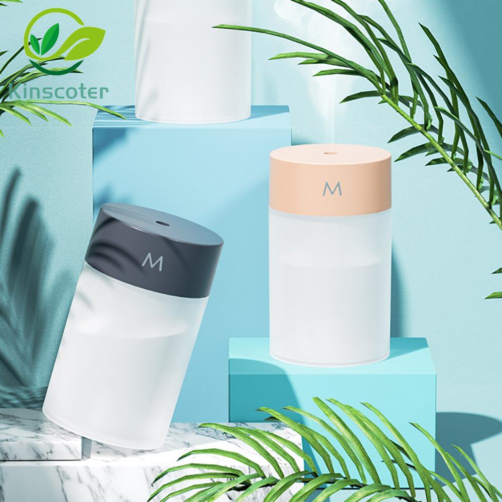 Kinscoter Mini Di Động Thoáng Mát Sương Siêu Âm Thanh Máy Tạo Độ Ẩm Không Khí Để Bàn USB Cốc Xông Phòng Máy Phun Sương Trên Ô Tô Máy Làm Máy Lọc Không Khí