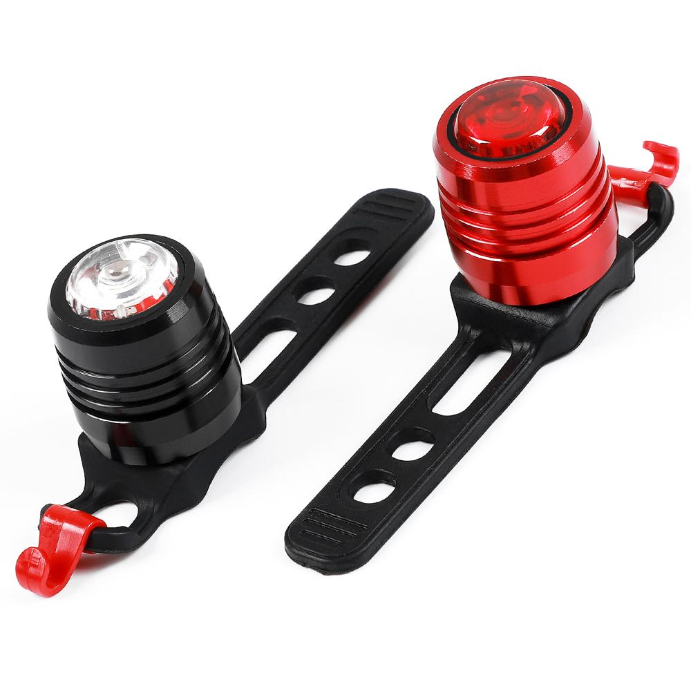 Đèn LED phía sau xe đạp chống thấm nước WEST BIKING sạc USB 3 chế độ cảnh báo
