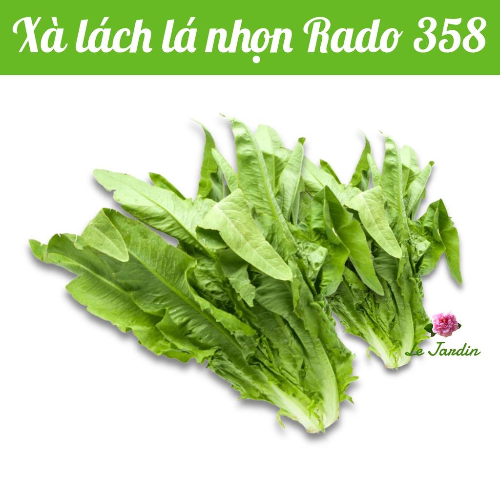 Hạt giống xà lách lá nhọn RD358 gói 10gr
