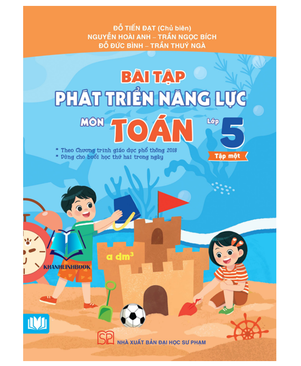 Sách - Bài tập phát triển năng lực môn Toán lớp 5 - tập 1 (PB1) ( Cánh Diều)