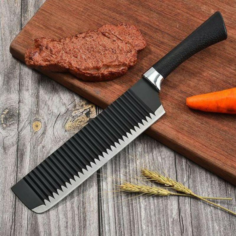 Dao Thái Nhật Lượn Sóng Chống Dính Không Gỉ