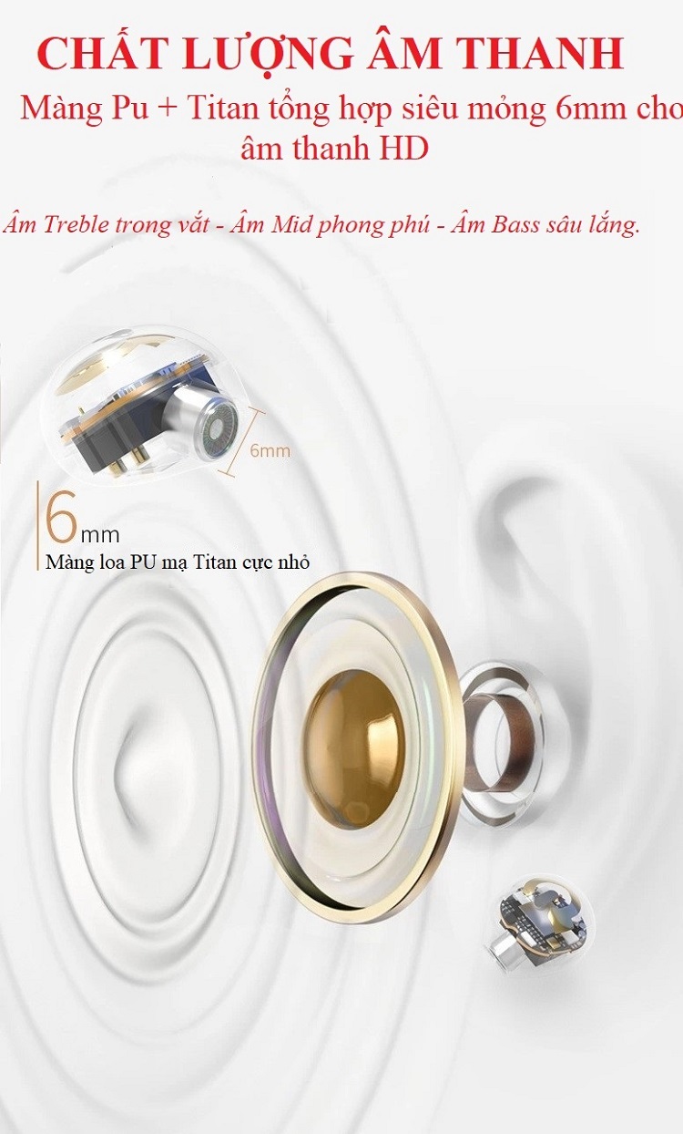 Tai Nghe Bluetooth  PROV6