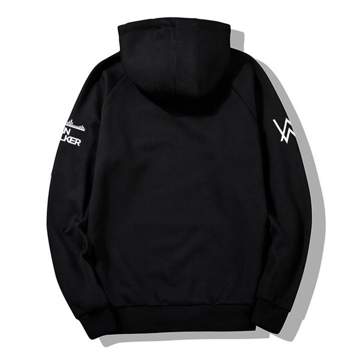 Áo Alan Walker hoodie dài tay mũ trùm đầu