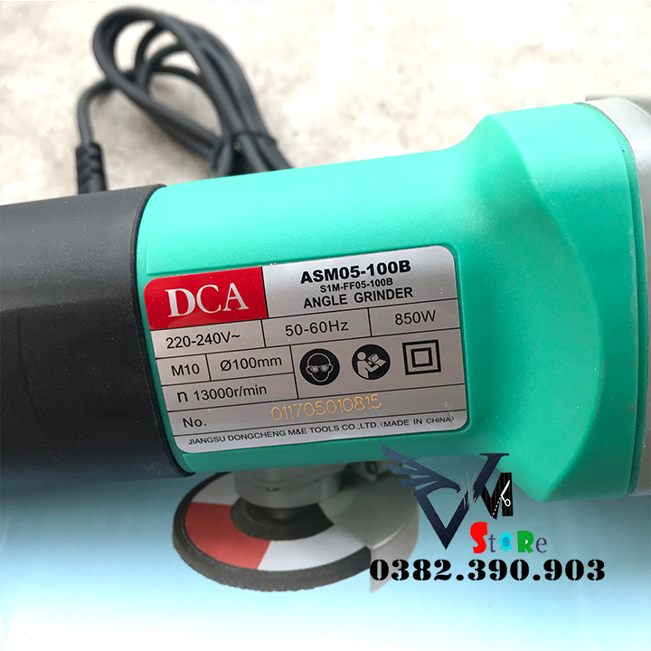 Máy mài góc 850W DCA ASM05-100B - máy mài DCA ASM05-100