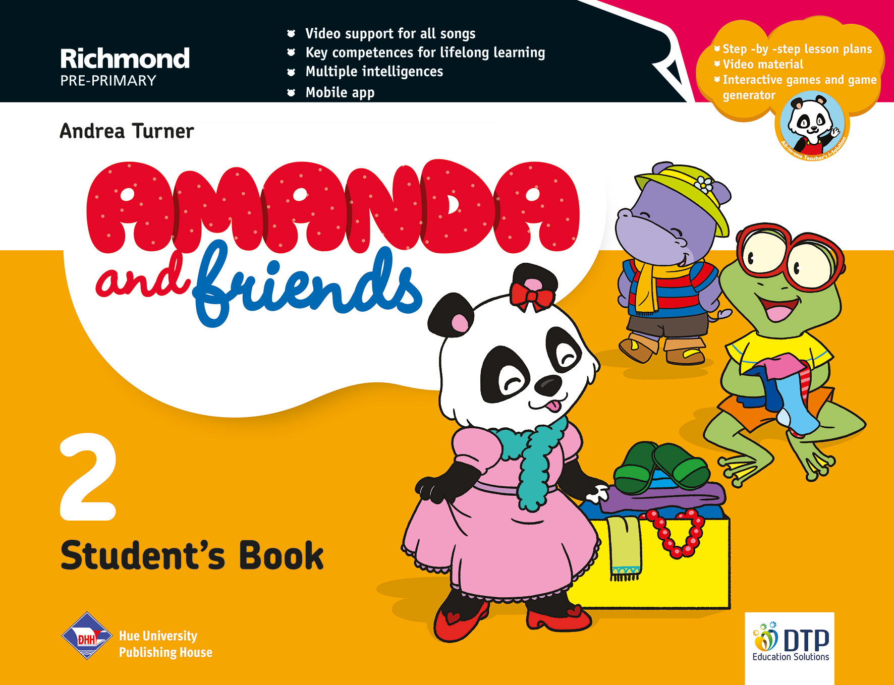 Amanda &amp; Friends Student's Book Level 2 with Sticker &amp; Pop out