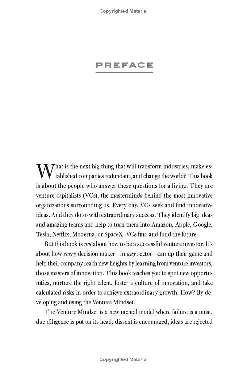 Sách ngoại văn: The Venture Mindset