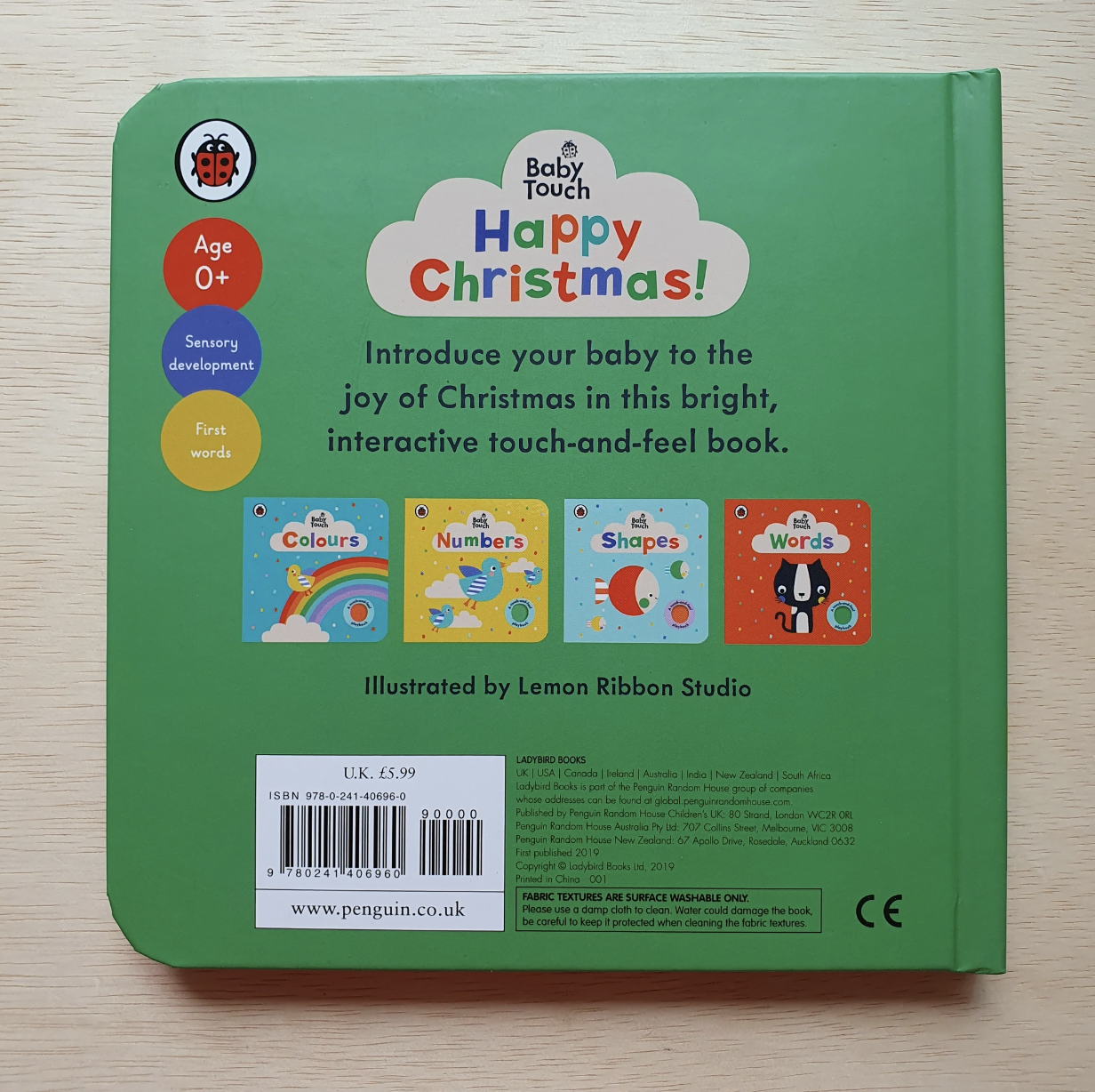 Baby Touch- Small: Happy Christmas!