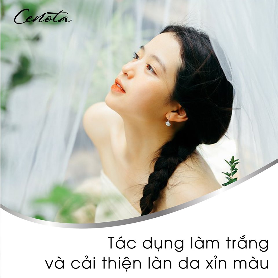 Mặt Nạ Dưỡng Trắng Da Nâng Cơ Cenota Whitening Beauty Mask