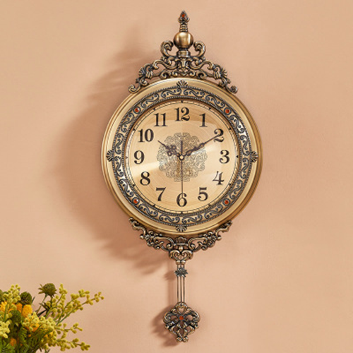 Đồng hồ treo tường Tân cổ điển - Đồng hồ trang trí phòng khách - Đồng hồ đẹp