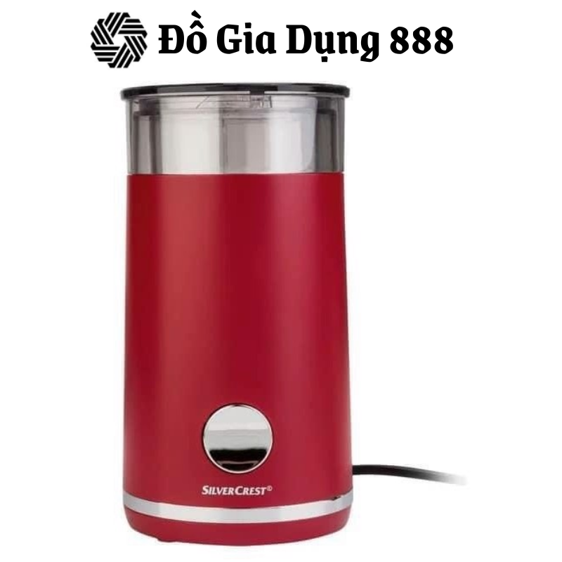 Máy Xay Hạt Cà Phê Mini SILVERCREST, Máy Xay Cafe Hạt, Công Suất 150W, Lưỡi Dao Thép Không Gỉ, Nhập Đức