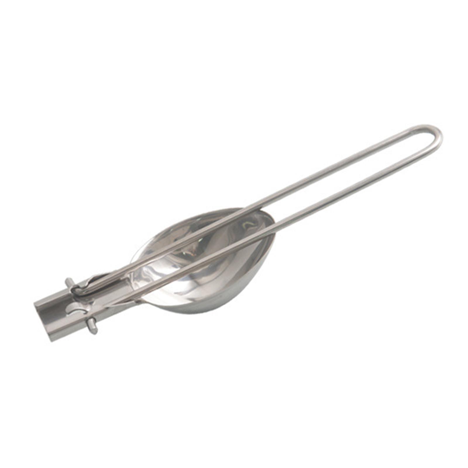 Stainless Steel Camping Cutlery Folding Cookware Outdoor Tableware for Camping Picnic