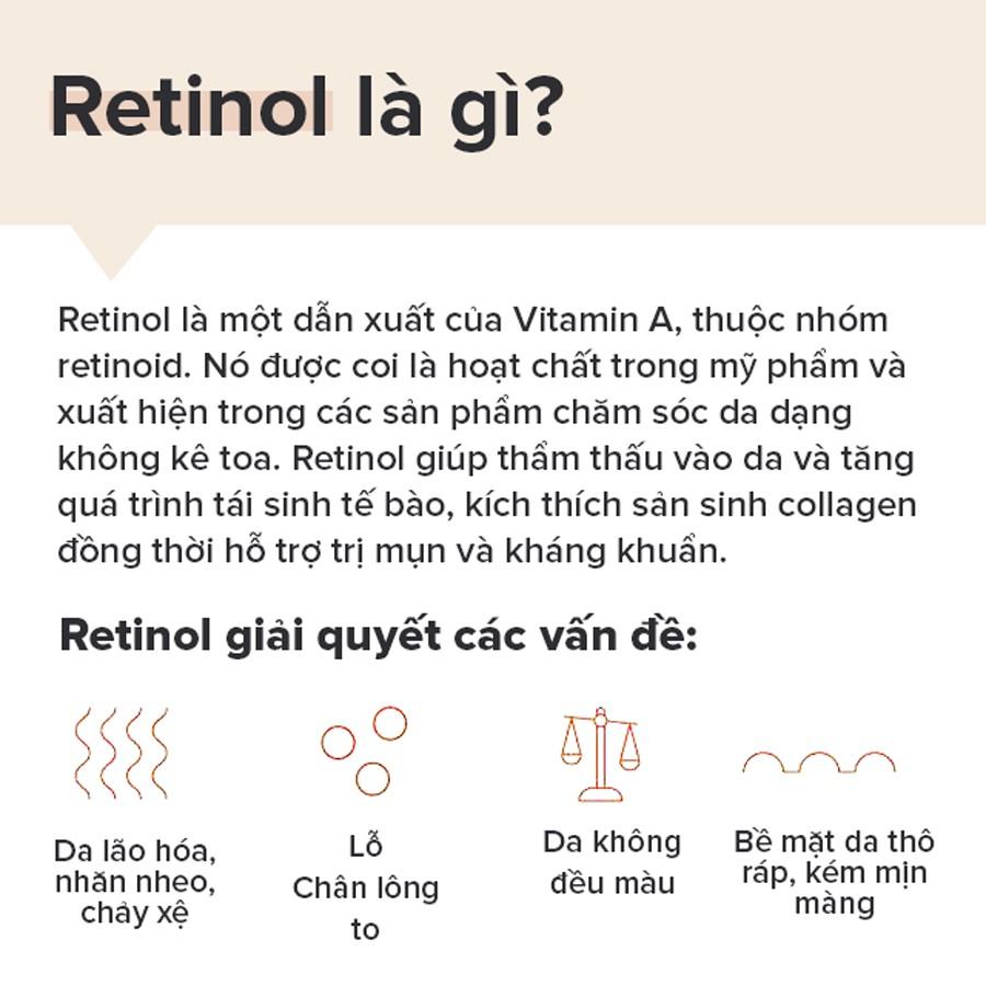 Tinh chất làm mờ vết nám, giảm nếp nhăn sâu và đốm nâu Paula's Choice Clinical 1% Retinol Treatment (Mã 8010)