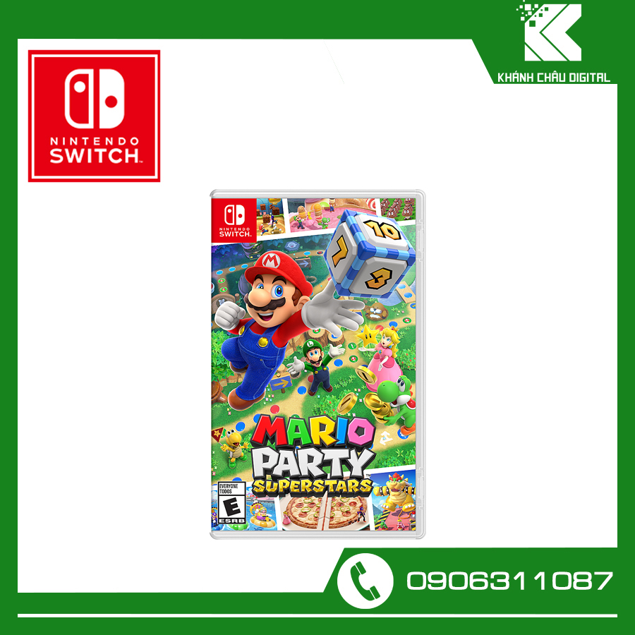 Game Nintendo Switch - Mario Party Superstars - Hàng Nhập Khẩu