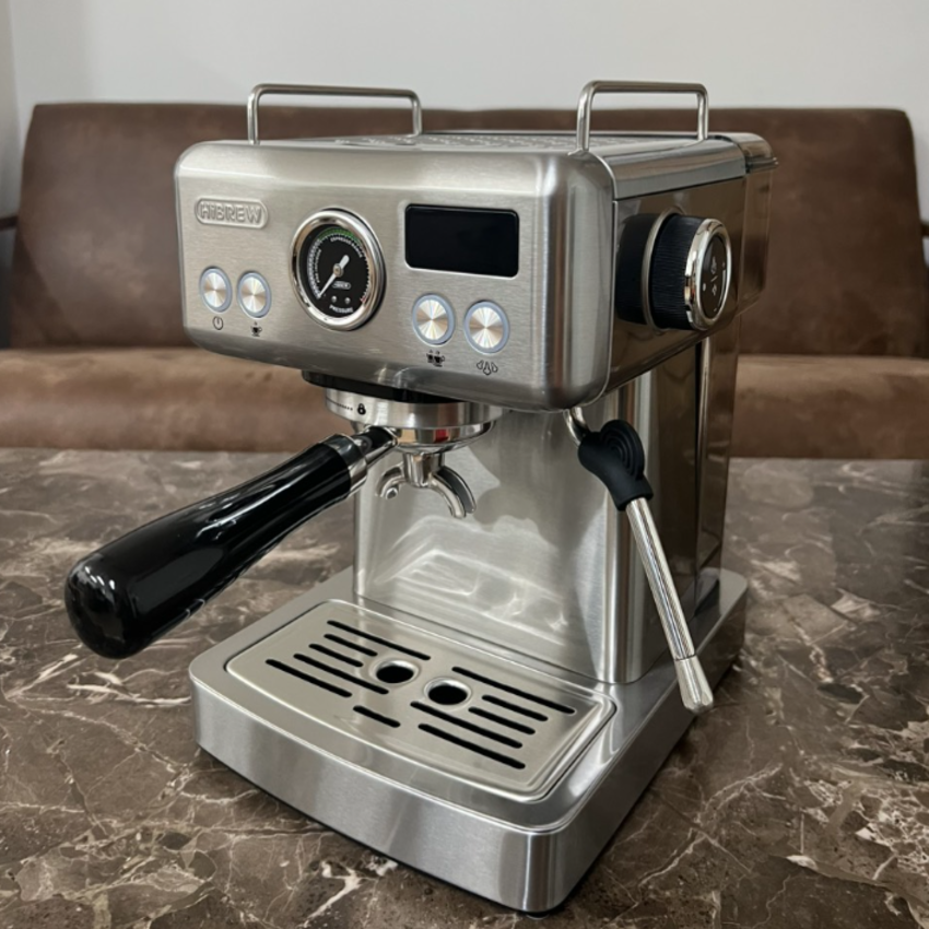 Máy pha cà phê Espresso chuyên nghiệp thương hiệu HiBREW H10A , áp suất 19bar , công suất 1350W - Hàng Chính Hãng