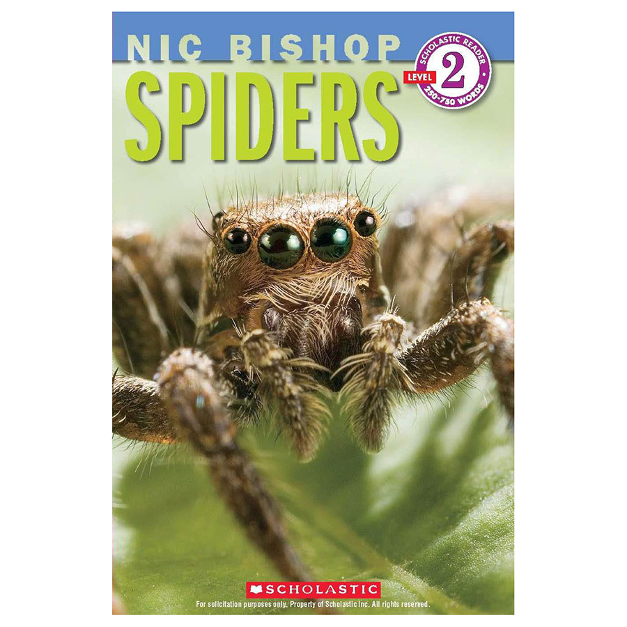 Scholastic Reader Level 2: Spiders