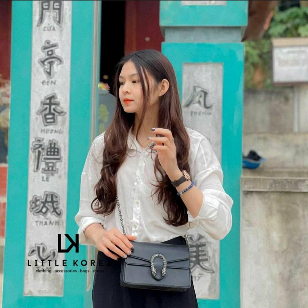 Sơ mi trắng dáng suông đẹp nhà Lykoe
