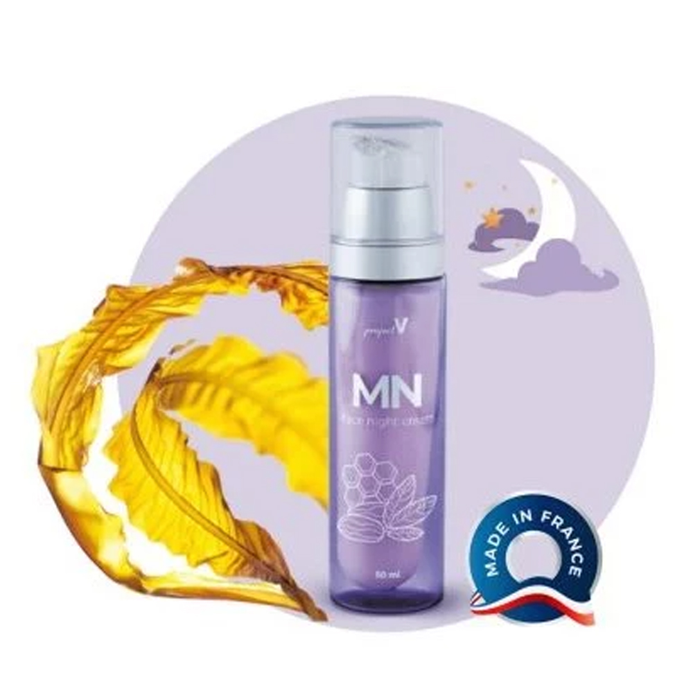 [VOUCHER 400K] Kem Dưỡng Da Ban Đêm MN Beauty Hit - PROJECT V - Phục hồi vào ban đêm, 50ml - Xuất xứ Pháp, Hàng Chính Hãng