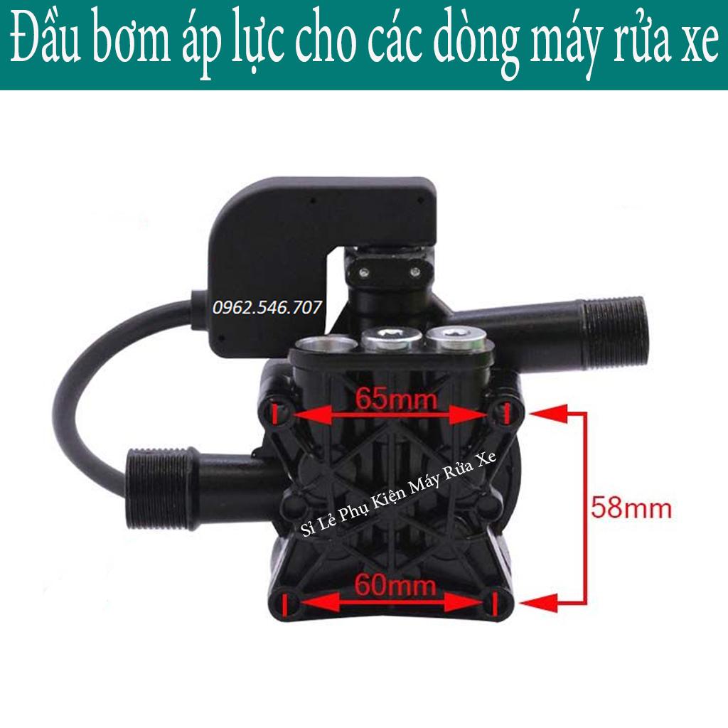 Đầu bơm áp lực cho các dòng máy rửa xe - Đầu Bơm Máy Rửa xe mini