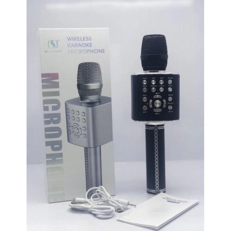 Gíá Rẻ MICRO KARAOKE YS-96 / 97 BLUETOOTH KHÔNG DÂY HỖ TRỢ GHI ÂM ĐỔI GIỌNG - ÂM THANH CỰC CHẤT