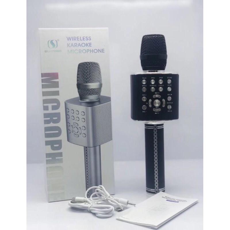 Gíá Rẻ MICRO KARAOKE YS-96 / 97  BLUETOOTH KHÔNG DÂY HỖ TRỢ GHI ÂM ĐỔI GIỌNG - ÂM THANH CỰC CHẤT