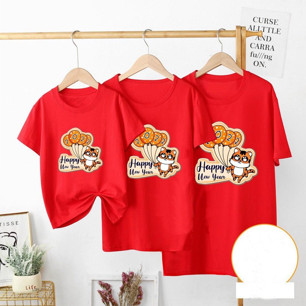 Áo Gia Đình Cotton Áo Đôi Mùa Hè