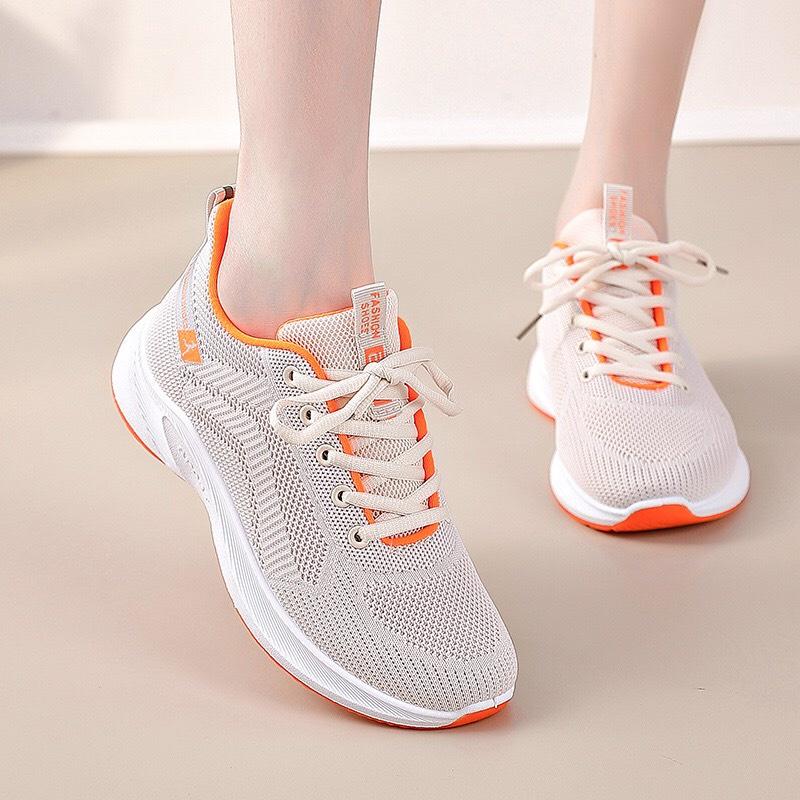 Giày sneaker nữ  đi bộ tập gym cao cấp đẹp dễ thương