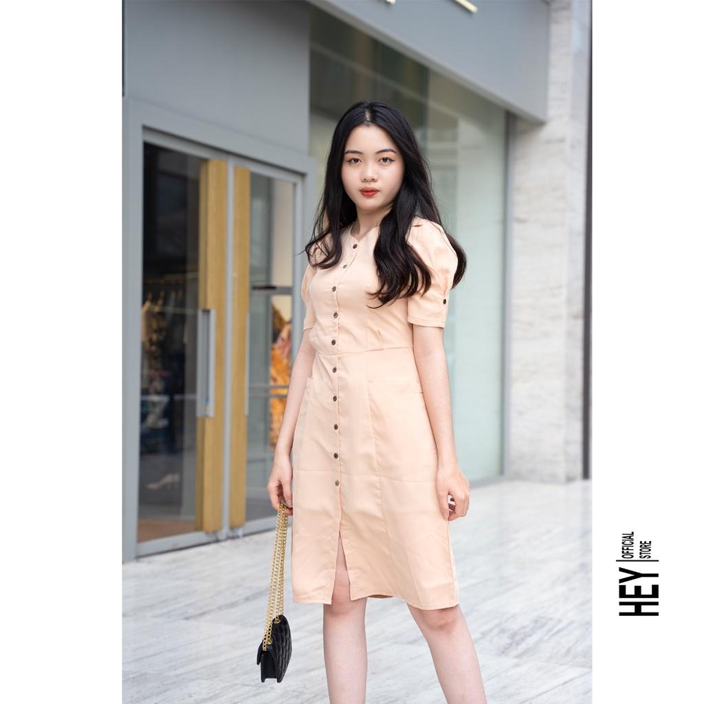 Váy Cổ Tròn Body , Đầm Công Sở Ôm Dáng Hàn Quốc Sang Trọng Đủ SIZE- Mã V41 - HEYOFFICAL