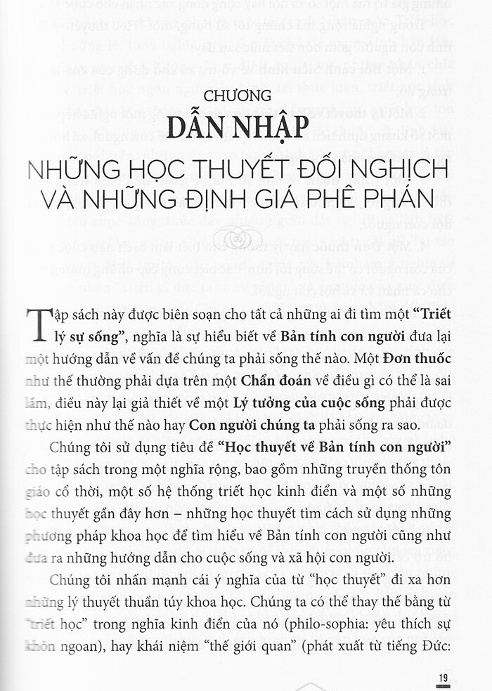 Mười Hai Học Thuyết Về Bản Tính Con Người