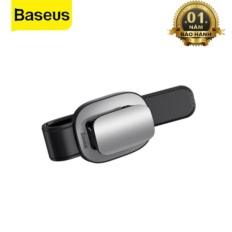 Giá Treo Kính Kẹp Thẻ Hoặc Phụ Kiện Trên Xe Ô Tô Baseus Platinum Vehicle Eyewear Clip - Hàng Chính Hãng