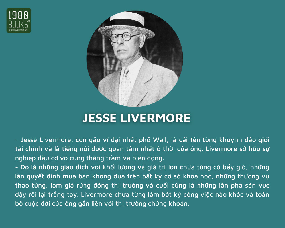 Jesse Livermore -  Nhà Đầu Tư Chứng Khoán Vĩ Đại