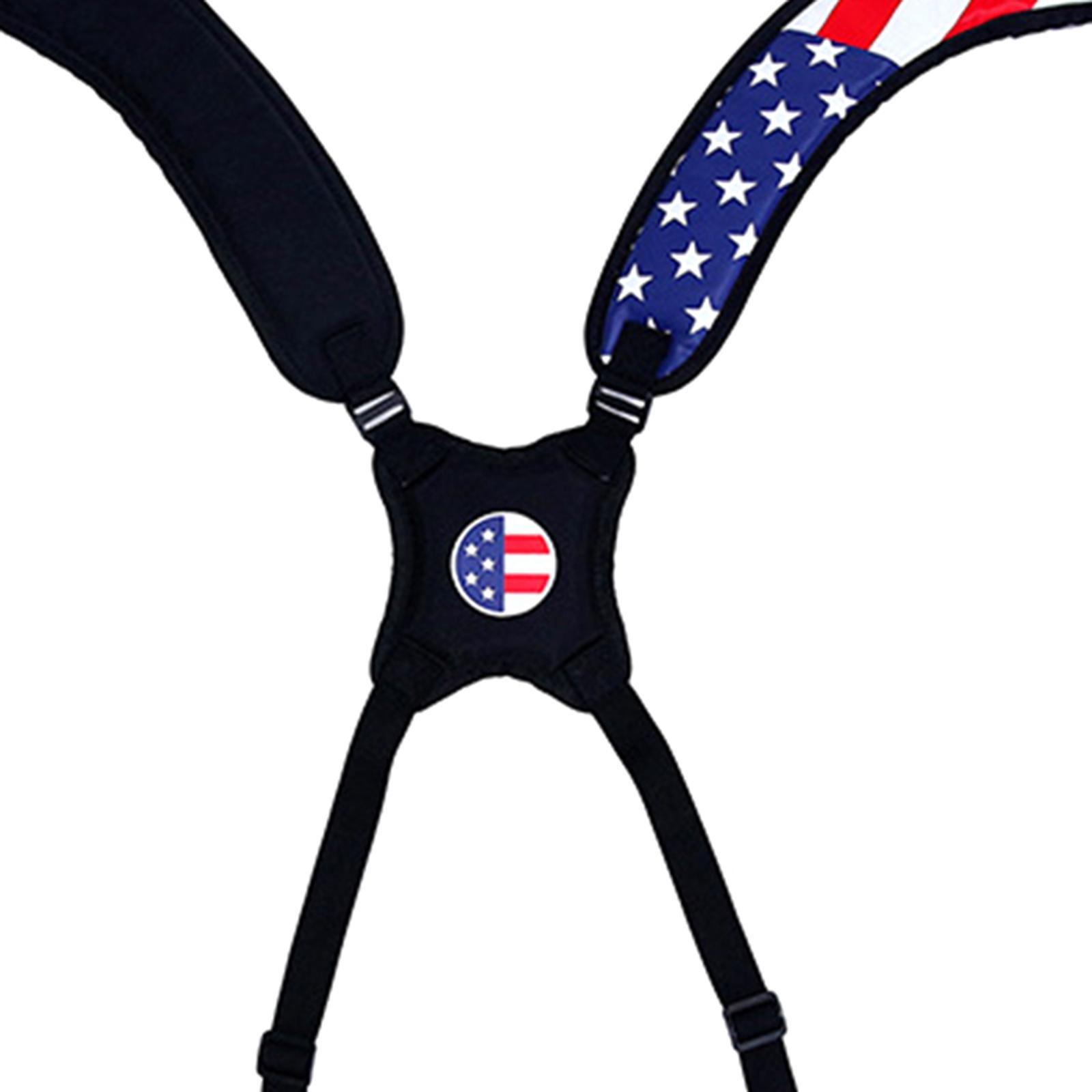 Golf Bag Strap Replacement Comfort Double Shoulder Adjustable Strap Padded Golf Carrying Bag Strap