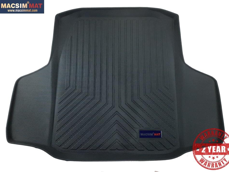 Thảm lót cốp Honda Accord 2018-đến nay nhãn hiệu Macsim chất liệu TPV cao cấp màu đen
