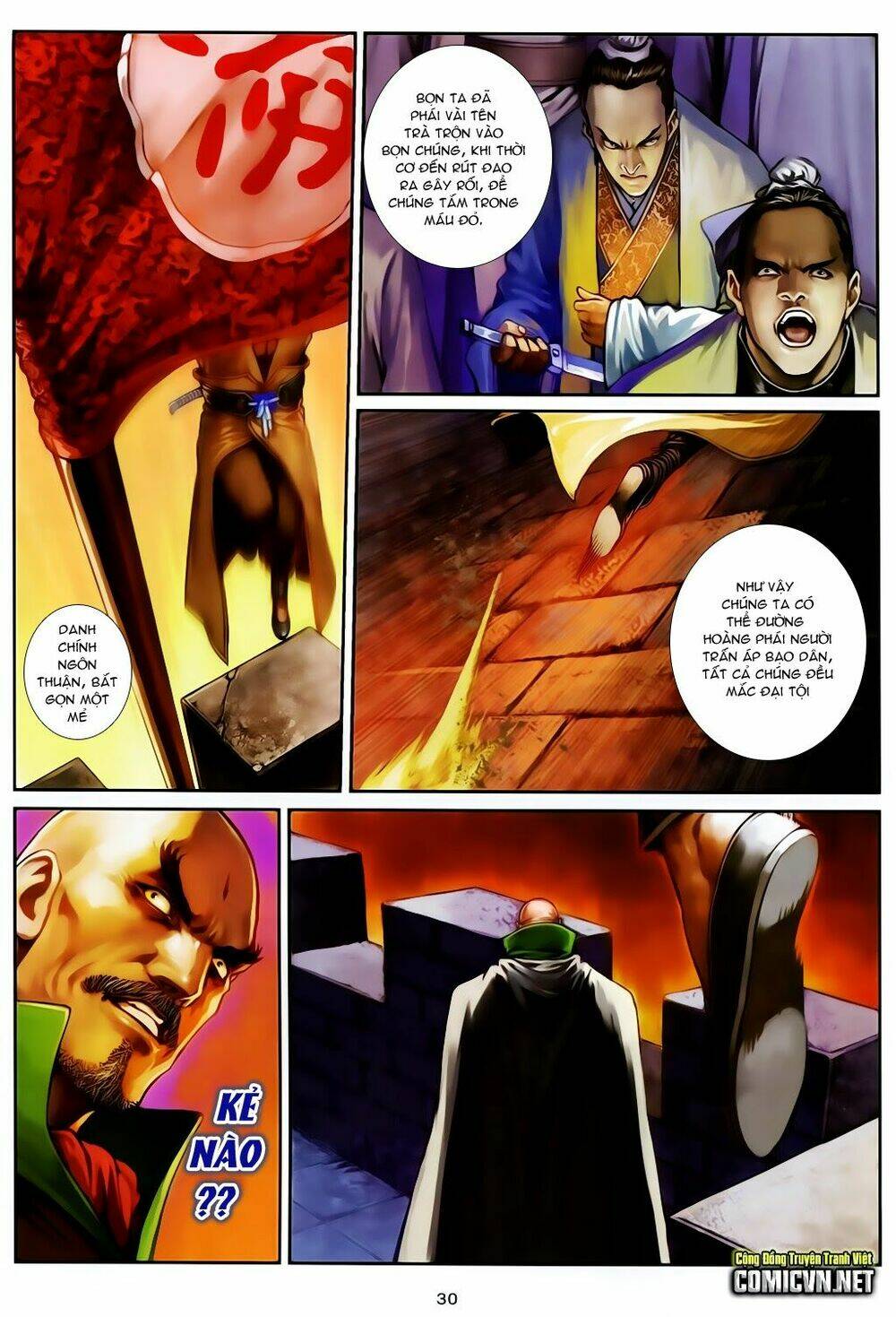 tân tác tứ đại danh bổ chapter 6 30