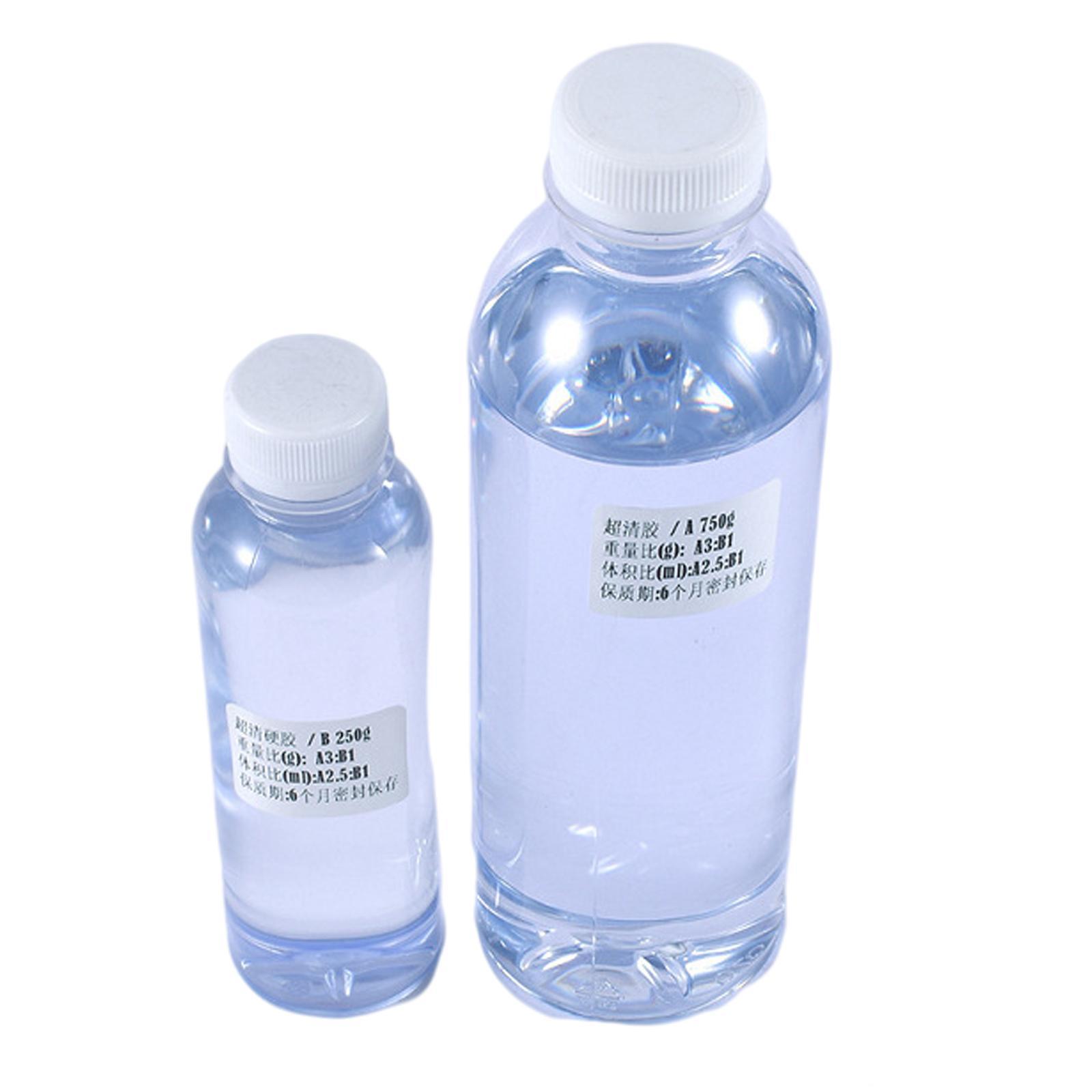 Glue Transparent Resin for DIY Jewelry Crafts Decoration Making Crystal Clear AB Glue for Resin Mold, Casting and Coating