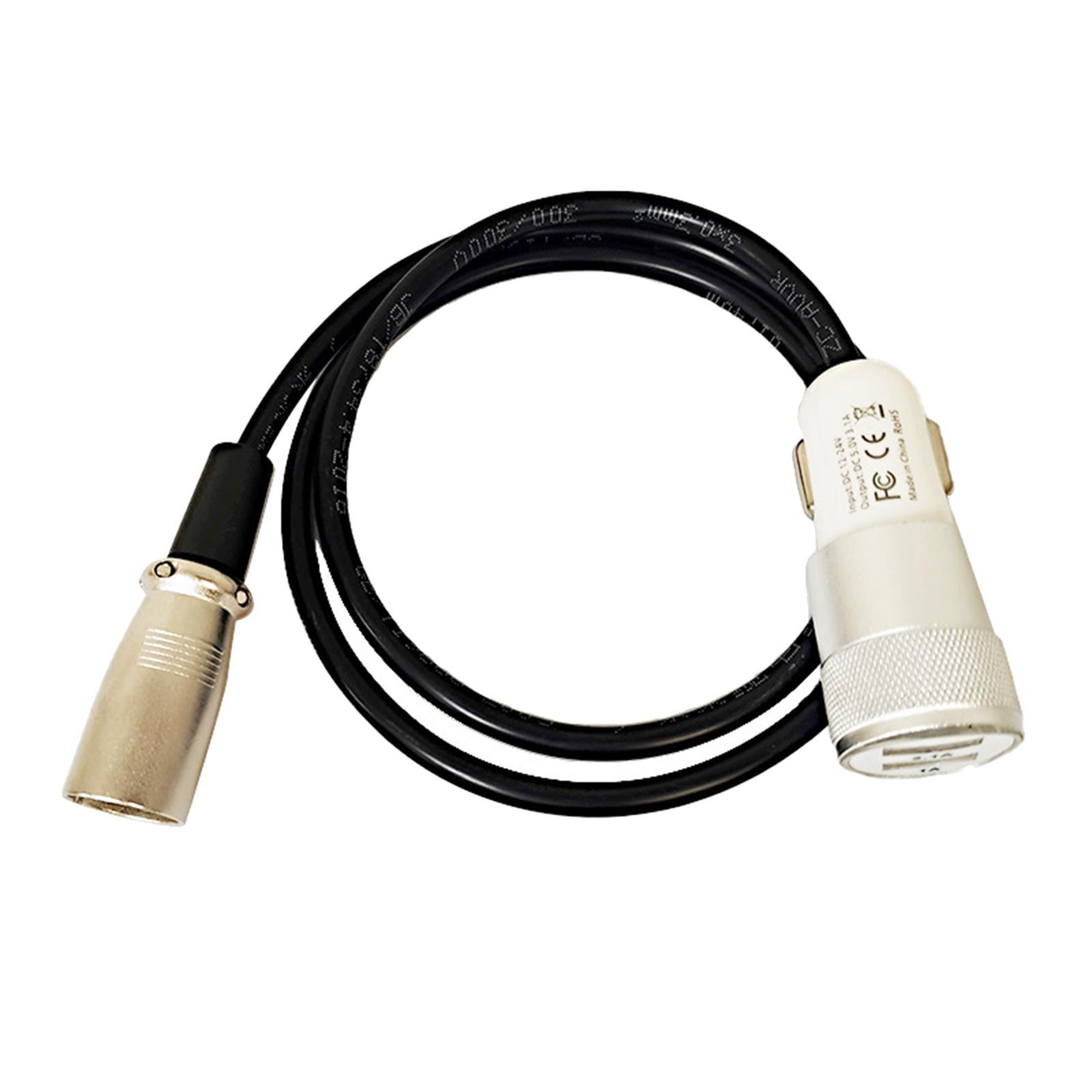 USB Car Charger Spare Double USB with Two USB Ports Accessories Portable